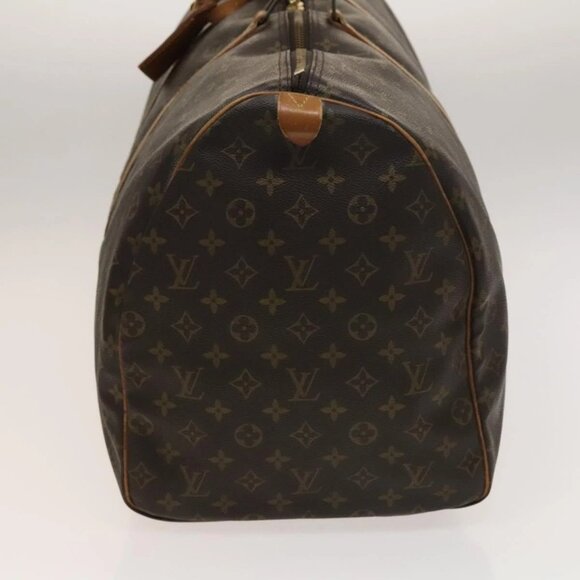 LOUIS VUITTON Monogram Keepall 60 Boston Bag M41422 LV Auth 134847 - Picture 6 of 16